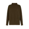 ロングスリーブモックネックニット