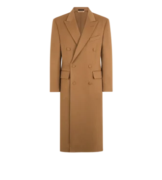 ウールカシミア ダブルスプリッタブルコート