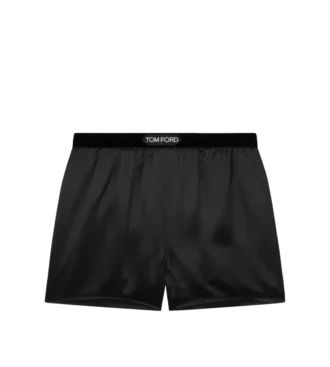 ストレッチシルクサテンボクサーショーツ
