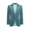 ベルベット マイクロポルカドットジャケット