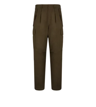 ウールカシミアシルクレップスカーゴパンツ