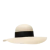 ラフィアブリムハット