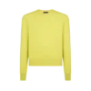 フェルト加工カシミアクルーネック