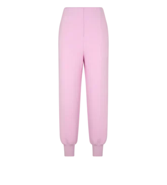 極細カシミア混紡 スカルプチュラル ジョガーパンツ