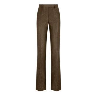 クロコジャカード テーラードストレートパンツ