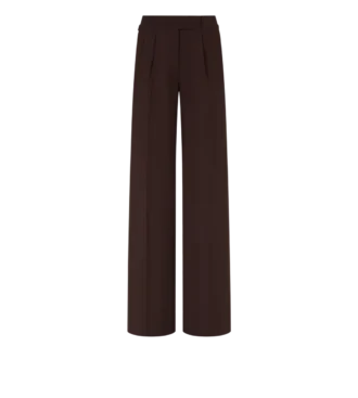 テーラード ダブルプリーツ ワイドレッグパンツ