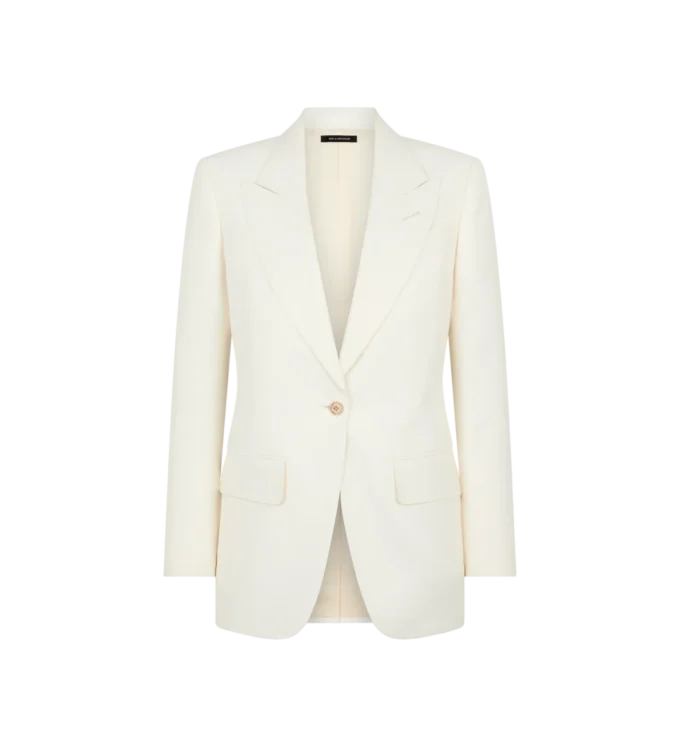 ウォリス シングルブレスト ピークラペルジャケット