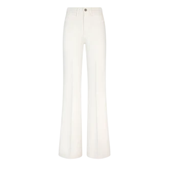 デニム ワイドフレアパンツ