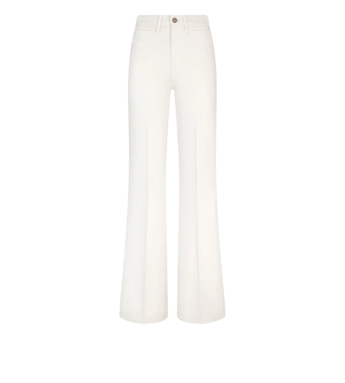デニム ワイドフレアパンツ