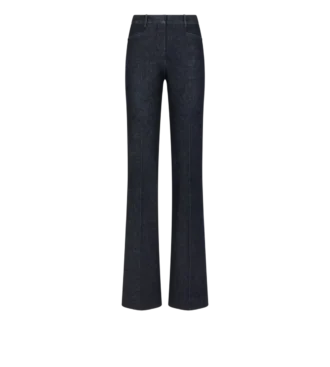 テーラードフレアデニムパンツ