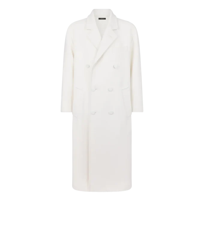 ダブルスプリッタブルカシミアオーバーコート