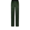 ストレッチシルクサテンパジャマパンツ