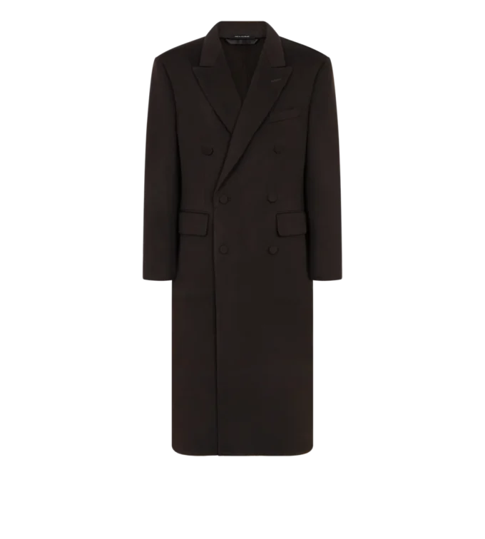 カシミア ダブル スプリッタブル コート