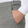 ネガティブバードアイパンツ