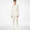 カシミア チェストポケット アウターシャツ