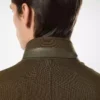 ウールカシミアシルクレップスハリントン