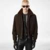 ヌバックシアーリング フライトボンバー