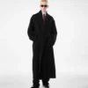 ダブルスプリッタブル ウールカシミア ショールコート