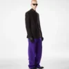 カシミア ダブルスプリッタブルツイルパンツ