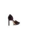 光沢加工クロコダイルレザー エヴァ・ドルセー パンプス