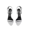 ラミネート加工ナッパレザー パドロックサンダル