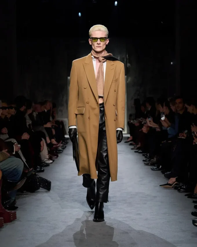 ウールカシミア ダブルスプリッタブルコート