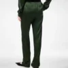 ストレッチシルクサテンパジャマパンツ