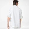 ヘリンボーンストライプ パジャマ風オーバーシャツ