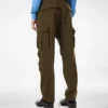 ウールカシミアシルクレップスカーゴパンツ