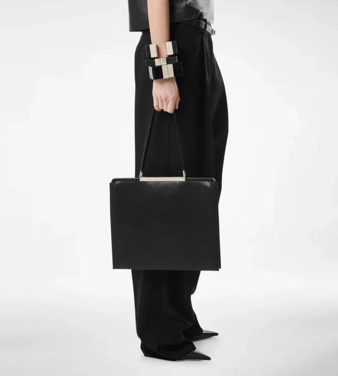 Supple Grain Leather Patrick Shoulder Bag