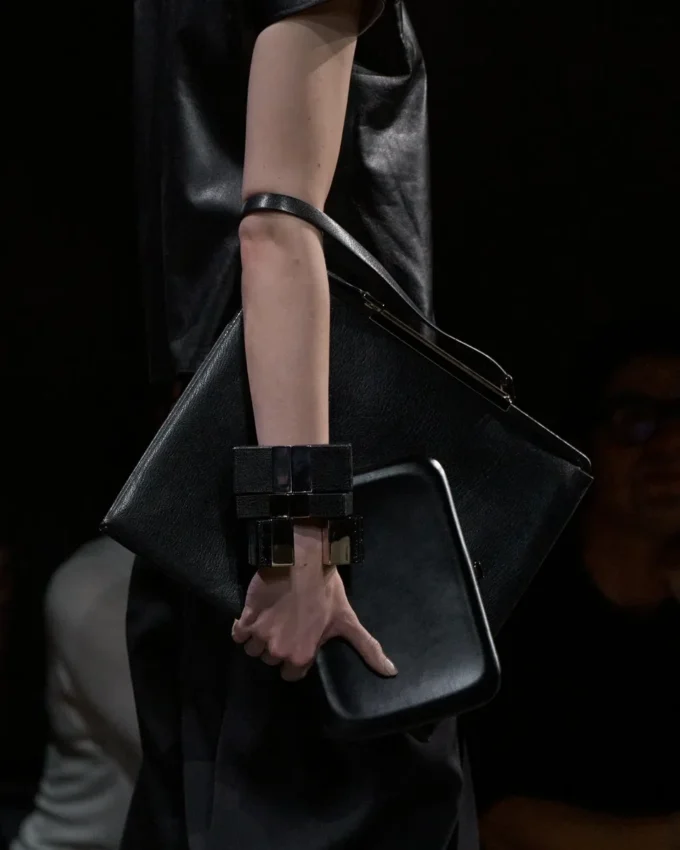 Supple Grain Leather Patrick Shoulder Bag