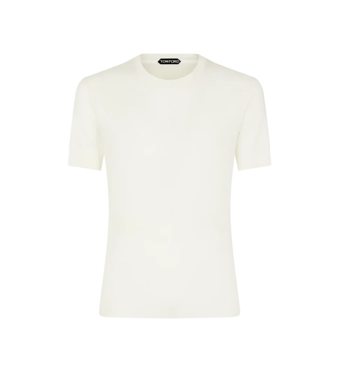 プレースドリブクルーネックTシャツ