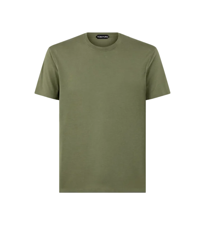 リヨセルコットン クルーネックTシャツ