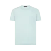 コットンシルク クルーネック Tシャツ