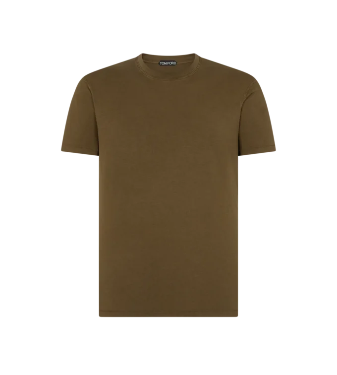 リヨセルコットン クルーネックTシャツ