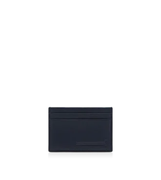 しなやかなグレインレザー製 ロングシルエット Tライン クラシックカードホルダー
