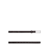 プリントクロコダイルメタルTループベルト